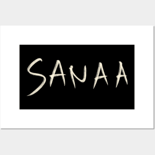 Sanaa Posters and Art